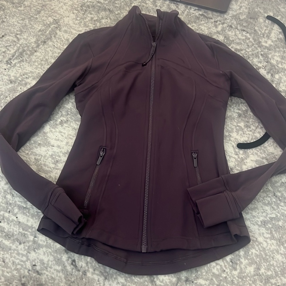 Plum defyne jacket